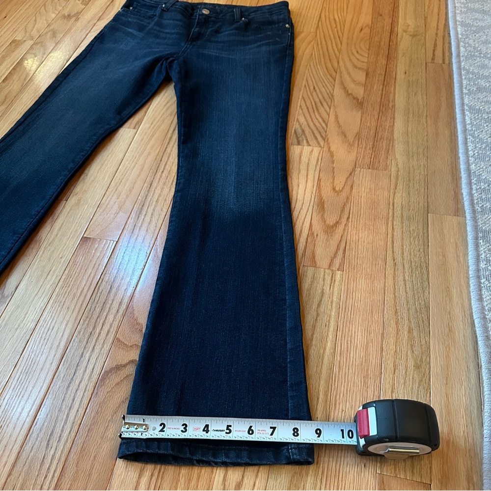 Michael Kors Dark Indigo Flare Jeans - Picture 6 of 8